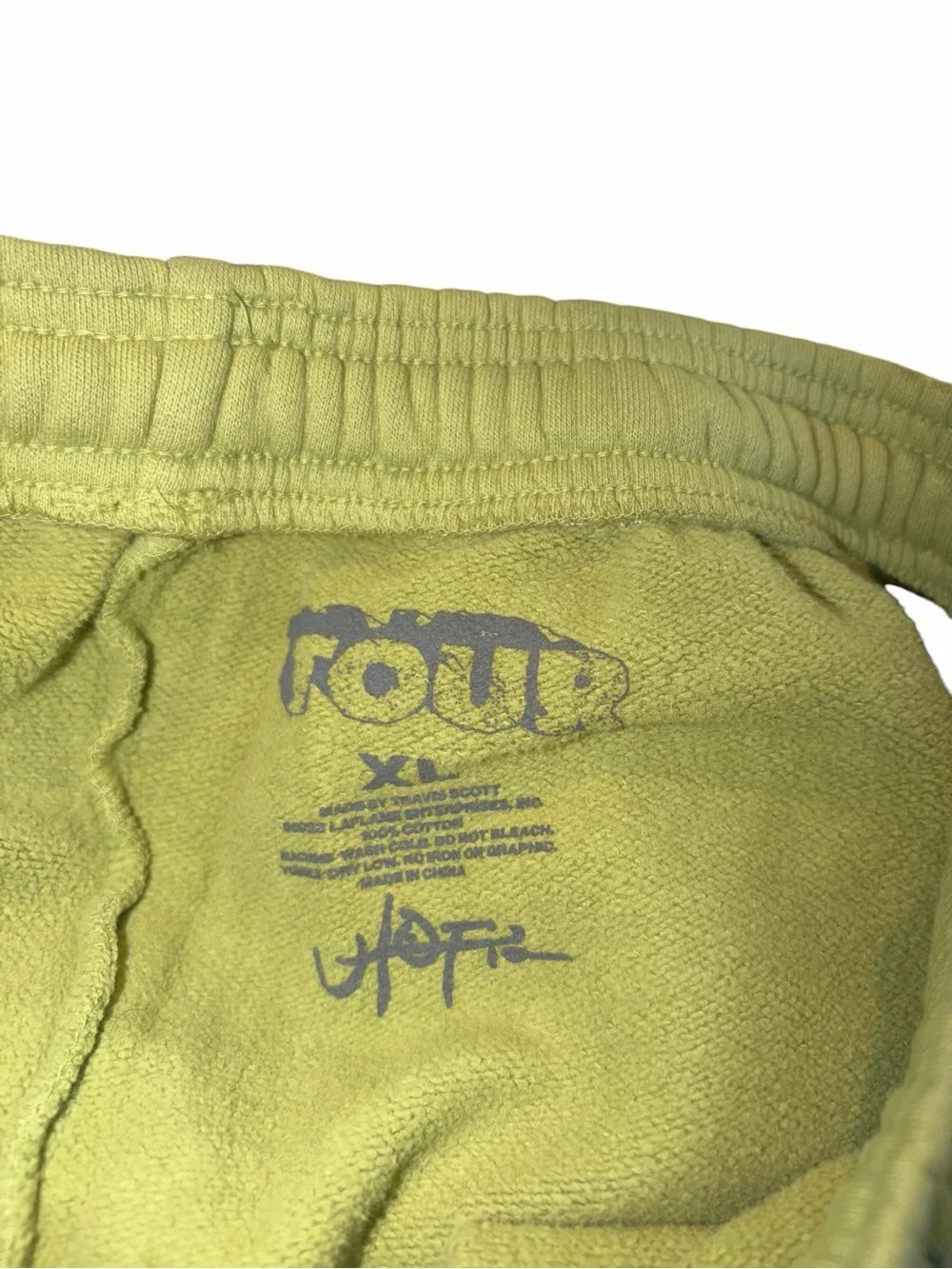 Utopia Travis Scott circus Maximus XL sweatpants